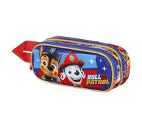 Paw Patrol Duty-3D Double Pencil Case, Multicolour, 22 x 9.5 cm