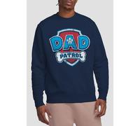 Paw Patrol Father'S Day Dad Patrol Unisex Crew Sweatshirt, Navy Paw Patrol Navy M