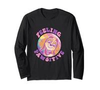 Paw Patrol Feeling PAWsitive Retro Rainbow Circle Long Sleeve T-Shirt