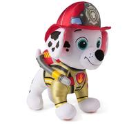 PAW Patrol: Fire Rescue Marshall, Plush Toy with Fire Extinguisher, Backpack, and Hose, Nursery Toys, Kids Toys for Boys and Girls, Ages 3 and Up, 25,4 cm