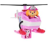 PAW Patrol Fire Rescue: Skye Rescue Fire Chopper with Action Figure, Kitty Friend & Toy Helicopter, Kids Toys for Boys & Girls Ages 3 and Up