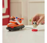 PAW Patrol Fire Rescue: Zuma Rescue Fire Boat with Action Figure, Launching Lifesaver, Raccoon & Toy Boat, Kids Toys for Boys & Girls Ages 3 and Up