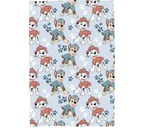 Paw Patrol Officially Licensed Fleece Blanket | Super Soft Warm Sketchy Design Blue Throw with Marshall and Skye, | Perfect For The Home, Bedroom, Camping & Sleepovers