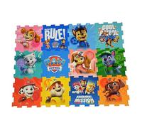 Paw Patrol Foam Play Mats | Soft Baby Toddler Floor Mat Tiles for Play Pen, Tummy Time | 10mm Thick Interlocking 12 Piece Matting for Children