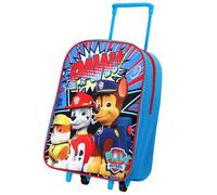 Paw Patrol Foldable Trolley Cabin Bag Luggage Blue Kids Chase Rubble Marshall