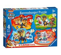 Paw Patrol Four Large Shaped Puzzles Set 1 - Brand New & Sealed