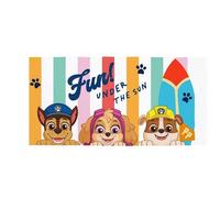 Paw Patrol Fun Under The Sun Surfboard Beach Towel Multi