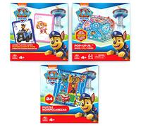 Paw Patrol - Game Bundle with Jumbo Cards - Pop-Up Game and 24 Piece Puzzle