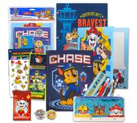 Paw Patrol Giant All You Need for School Stationery Gifts Set - Pencils Case Notebook Eraser Ruler Back to The Pre School Kindergarten Education