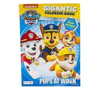 PAW PATROL - Gigantic Coloring & Activity Book Bundle - Set Includes192 Page PAW PATROL Coloring Book and All About Me Poster (Paw Patrol Blue)
