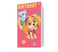 Paw Patrol Birthday Girl Birthday Card, Multi, One Size, PA007