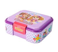 Paw Patrol Girl Kids Lunch Box with Compartment - BPA Free Bento Boxes | Rectangular School & Travel Food & Snacks Box, Officially Licensed Cute Plastic Sandwich Container for Boys & Girls