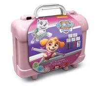 Multiprint Nickelodeon Paw Patrol Girl Kids Travel Colouring and Stamp Set