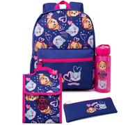 Paw Patrol Girls Blue 4 Piece Backpack Set (One Size)
