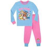 Paw Patrol Girl's Cosy Snuggle Fit Pyjamas in Blue | Size: 2-3 Years Paw Patrol Blue 2-3 Years