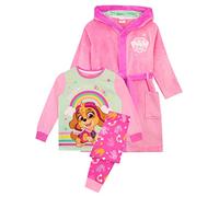 Paw Patrol Girls Dressing Gown Pyjama Set Skye Pink 18-24 Months