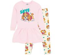 Paw Patrol Girls Multicoloured Skye Placement Print & All Over Print Leggings Dress and Leggings Set - 2-3 Years