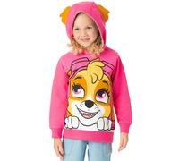 Paw Patrol Kids Hoodie | Boys Girls Chase Marshall Skye Everest OR Rubble Sweater Options | Yellow Navy Red Pink Blue Jumpers 3D Ears | Nickelodeon Merchandise