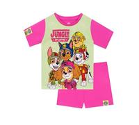 Paw Patrol Girls Pyjamas | Girls Short Pyjamas | Jungle Pups Chase Marshall And Skye PJs | Ages 18 Months To 8 Years