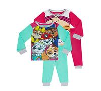 Paw Patrol Girls Pyjamas Pack of 2 Skye and Everest Multicoloured 3-4 Years