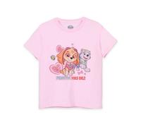 Paw Patrol Girl's Short Sleeved T-Shirt | Pink | Official Merch | Size: 2-3 Years Paw Patrol Pink 2-3 Years