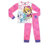 Paw Patrol Girls Skye and Everest Pyjamas, Multicoloured, Age 6-7 Years
