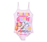 PAW PATROL Girls' Skye and Everest Swimming Costume, pink, 3 Years