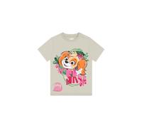 Paw Patrol Girl's Skye Dino Rescue T-Shirt in Light Khaki | Size: 3-4 Years Paw Patrol Light Khaki 3-4 Years