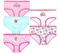 Paw Patrol - Girls Underwear Multipack - 5 Pack Of Girls Knickers - 100% Cotton Knickers - Variety Of Paw Patrol Designs With Characters - 3/4 Years Pink
