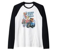 Paw Patrol Group Shot Is On A Roll Raglan Baseball Tee