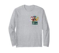 Paw Patrol Group Shot Left Chest Paw Power Long Sleeve T-Shirt