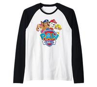 Paw Patrol Group with Logo Raglan Baseball Tee