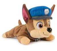 PAW Patrol GUND Chase Plush, Official Lounging Chase Plush Toy, Weighted Stuffed Animal, Sensory Toy for Ages 1 and Up, 8”