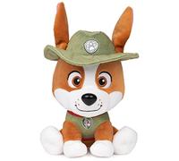PAW PATROL GUND Tracker, 15 cm, plush toy in for the popular TV series, recommended from 1 year