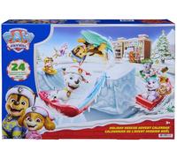 Paw Patrol Holiday Rescue Advent Calendar Toy Figures Playset