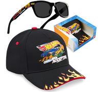 Paw Patrol | Hot Wheels | Sesame Street Boys Baseball Cap Sunglasses Sets, Adjustable Hat 100% UV Shades, Holiday Essentials