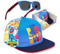 Paw Patrol | Hot Wheels | Sesame Street Boys Baseball Cap Sunglasses Sets, Adjustable Hat 100% UV Shades, Holiday Essentials