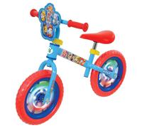 Paw Patrol Balance Bike | 12" Boys Girls Push Along Bicycle with Light Up Wheels | Officially Licensed | Adjustable Height for Toddler Toy | Age 2+