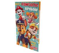 Paw Patrol It's a Awesome Day Birthday Card, Birthday Card, Officially Licensed Card