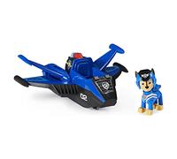 Paw Patrol, Jet to the Rescue Chase’s Deluxe Transforming Vehicle with Lights and Sounds, Amazon Exclusive