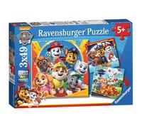 Paw Patrol Jigsaw Puzzle (3 x 49 pieces) - Brand New & Sealed
