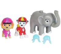 PAW Patrol : Jungle Pups Marshall, Skye & Elephant Action Figures with Projectile Launcher, Kids Toys for Boys and Girls Ages 3 and Up