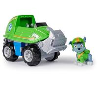 PAW Patrol Jungle Pups, Rocky Snapping Turtle Vehicle, Toy Truck with Collectible Action Figure, Kids Toys for Boys & Girls Ages 3 and Up