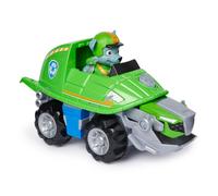 PAW Patrol Jungle Pups, Rocky Snapping Turtle Vehicle, Toy Truck with Collectible Action Figure, Kids Toys for Boys & Girls Ages 3 and Up