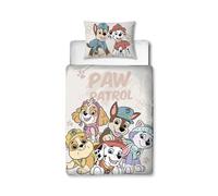 Paw Patrol Junior Duvet Cover Set Sketchy Toddler Cot Kids 2 in 1 Designs Pups