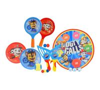 Paw Patrol Kids 4 in 1 Bumper Garden Games Box | Pop Ball & Sticky Catch Target Shot | Indoor Outdoor Fun Play | Childrens Fun Garden Beach Camping Party Games | Ages 3+