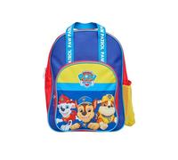 Paw Patrol Kids Backpack - Chase, Marshall & Rubble Rucksack with Front Pocket - Boys School Bag with Adjustable Straps.