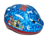 Paw Patrol Kids Bike Helmet - 51-55cm, Dial Adjustable Toddler Helmet for Boys and Girls with Ventilation, Lightweight - Officially Licensed Paw Patrol Design for Cycling Safety - Blue & Red