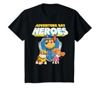 Paw Patrol Kids Chase Skye Rubble Adventure Bay Heroes T-Shirt
