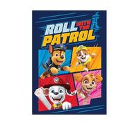 Paw Patrol Kids Fleece Blanket | Roll with the Patrol Design 140 x 100 cm